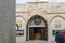 The courtyard in front of the Chapel of Saint Catherine in Bethlehem in Palestine