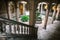 Courtyard of a gothic building in Barcelona