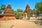 The courtyard of Gubyaukgui Temple in Bagan, Myanmar