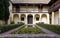 Courtyard of a Historic Islamic House in Granada