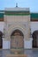 The courtyard in Karaouine Mosque in Fez Medina, Morocco