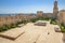 The courtyard of the kasbah fortress, which nowadays serves as archaeological museum in Sousse, Tunisia.