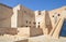 The courtyard of the kasbah fortress, which nowadays serves as archaeological museum in Sousse, Tunisia.