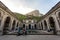 Courtyard of the mansion of Parque Lage in Rio de Janeiro