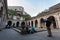 Courtyard of the mansion of Parque Lage in Rio de Janeiro