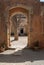 Courtyard in monastery Arkadi on Crete