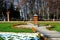 Courtyard of the monastery Sambata, Fagaras.