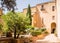 The courtyard of the monastery of Santo Spirito in Agrigento