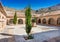 Courtyard at the Monastery Virgin Del Saliente