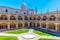 Courtyard of the Mosteiro dos Jeronimos at Belem, Lisbon, Portugal