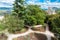 Courtyard of Museum Berenger Sauniere at rennes le chateau - Pan