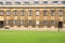 Courtyard of one of the University in the city Cambridge in England.