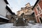 Courtyard of Orava Castle, Slovakia