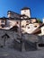 Courtyard of Orava Castle, Slovakia