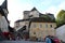 Courtyard of Orava Castle, Slovakia