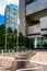 Courtyard outside the Federal Reserve Bank Building in Boston