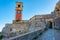 Courtyard of the Palaio Frourio at Greek island Corfu