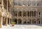 Courtyard of Palazzo dei Normanni (Palace of the Normans, Palazzo Reale) in Palermo city