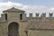 Courtyard of Rocca or Guaita, San Marino first tower