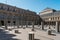 Courtyard of the Royal Palace, columns of Buren and roof of the