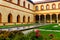 Courtyard of Sforzesco castle, Milan