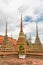 Courtyard with Stupa at Wat Pho