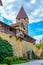 Courtyard of Veste Coburg castle in Germany