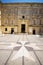 Courtyard vilhena palace maltese cross mdina malta