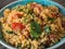 Couscous with tomatoes and basil