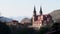 Covadonga Basilica view