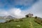 Covadonga lakes landscape. Picos de Europa national park. Asturias . Spain