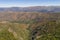 Covas do Rio drone aerial view in Serra da Freita Arouca Geopark, in Portugal