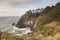 Cove at Cape Disappointment in sunset