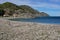 Cove with fishermen refuge Cap de Creus Spain