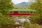 Covered Bridge in Jackson, NH, USA