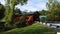 Covered Bridge Leading To Norman Rockwell Home