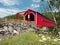 Covered Bridge at Routhierville, Quebec, Canada