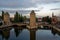 Covered bridges, Strasbourg on the river