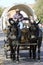 A Covered Wagon, Mule Team and Driver