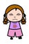 Covering Ears Girl Cartoon