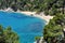 Coves of Cala Llorell in Tossa de Mar, Spain