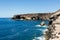 Coves and caves in Ajuy, Fuerteventura,