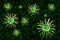 COVID-19 Corona Virus, 3D rendering