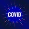 Covid 19 Coronavirus Blue City Header