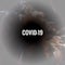 Covid-19 Coronavirus Outbreak Phsycodelic Colored Abstract Creative Background