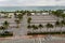 Covid 19 Coronavirus testing site Miami Beach FL parking lot
