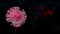 Covid 19 coronavirus virus spreads 3d rendering