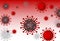 Covid-19 influenza corona virus background. covid19 disease is a dangerous to health in this cases virus effect to human body and