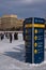 COVID-19 signs on the RIdeau Canal Skateway, Ottawa