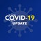 Covid-19 update news. concept of the coronavirus SARS-CoV-2